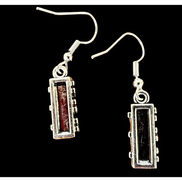 Traffic Light Earrings Signal New Dangle Hooks Stop Wait Go Crossing Gua… - Picture 12 of 13